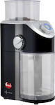 Eldom Electric Coffee Grinder 140W for 100gr Beans and 12 Grind Levels Black