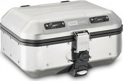 Givi Trekker Dolomiti DLM30 Monokey Aluminium Motorcycle Top Case 30lt Silver