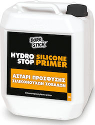 Durostick Hydrostop Silicone Primer Αστάρι Πρόσφυσης Παστωδών Σοβάδων Suitable for Construction Materials 5lt