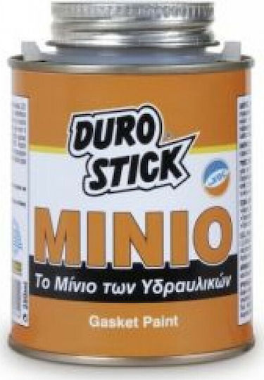 Durostick Μίνιο Υδραυλικών Αστάρι Πορτοκαλί Κατάλληλο για Μέταλλο 0.3lt