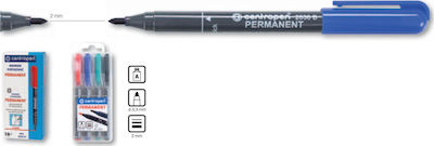 Centropen 2836 Permanent Marker 2mm Blau