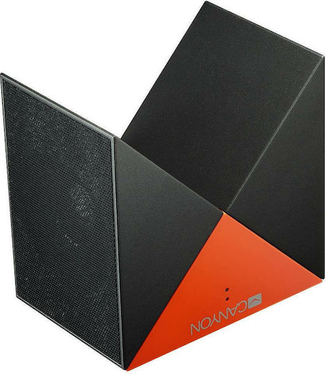 Canyon Transformer Ηχείο Bluetooth 6W με Διάρκεια Μπαταρίας έως 5 ώρες Grey/Orange