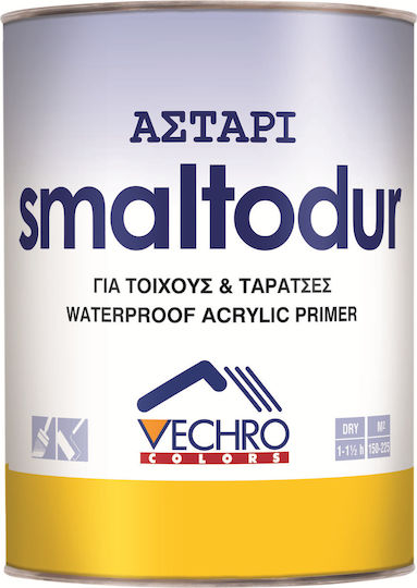 Vechro Smaltodur Primer Acrylic Wall & Roof Primer Transparent Suitable for Construction Materials / Masonry 15lt