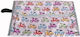 My Bag's Portable Changing Pad Vespas made of Plastic Gray for Bed 22x32cm