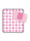 B.Box Tragbare Wickelauflage aus Kunststoff Flower Power 42x48cm