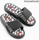 InnovaGoods Wellness Care Acupuncture slippers Massage Acupressure for the Legs Black