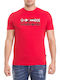 Napapijri Sidhi Men's Short Sleeve T-shirt Red