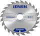 Irwin Hand-Held Construction Cutting Disc Wood Hole Diameter 190mm with 24 Teeth 1pcs