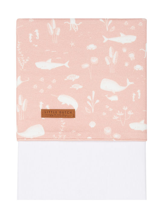Little Dutch Ocean Baby Sheet Crib Cotton Pink ...