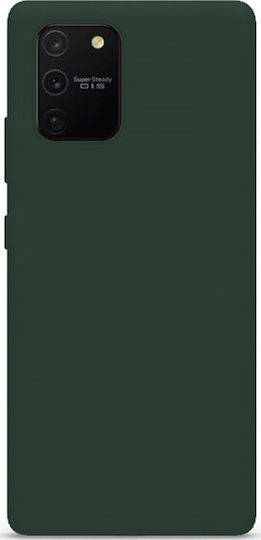 Matt Back Cover Σιλικόνης 1.2mm Πράσινο (Galaxy S10 Lite)