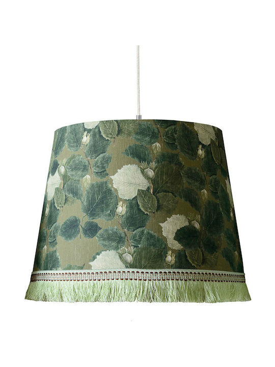 MindTheGap Country Flowers Pendant Light Single-Light for Socket E27 Green