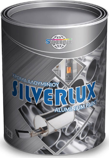 Superlux Χρώμα Υψηλής Θερμοκρασίας Silverlux 0.2lt Ασημί