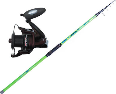 Oceanic Benito Fishing Rod for Surf Casting with Reel 3.90m 200gr