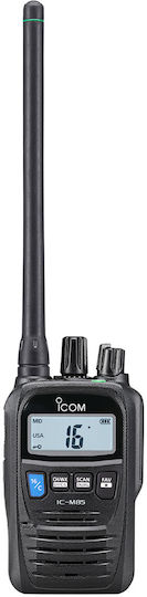 Icom IC-M85E Wireless Transceiver VHF Marine 5W with Monochrome Screen