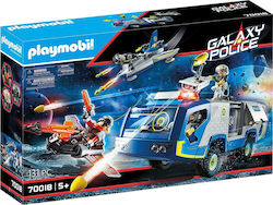 Playmobil Poliția Galaxy Galaxy Police Truck pentru 5+ ani