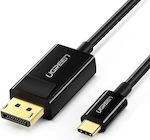 Ugreen Cable USB-C male - DisplayPort male Μαύρο 1,5m (50994)