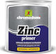CHromodomi Zinc Primer Pool Ground Pad Anti-corrosive Zinc Phosphate Substrate Grey Suitable for Metal 0.75lt