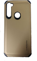 Motomo Tough Armor Задна корица Пластмаса Злати...