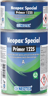 Neotex Neopox Special Primer 1225 4:1 Αντισκωριακό Αστάρι Εποξική Βάσης Suitable for Metal 5kg