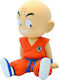 Plastoy Παιδικός Κουμπαράς Πλαστικός Dragon Ball Bust Bank Krillin Πορτοκαλί 13.8x10.9x15.8cm