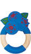 Nibbling Blueberry Teething Ring from Silicone for 3 Months+