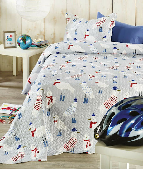 Whitegg Kids Quilt Set Single 160x240cm