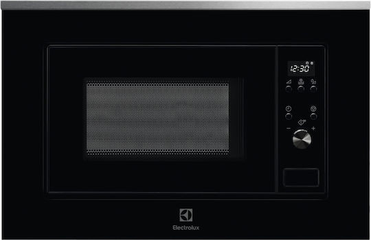 Electrolux Εντοιχιζόμενος Φούρνος Μικροκυμάτων 20lt Μαύρος