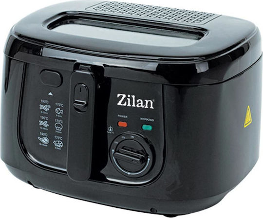 Zilan Deep Fryer 2.5lt Black