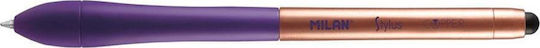 Milan Stylus Copper in Purple color