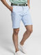 Gant Men's Chino Monochrome Shorts Light Blue