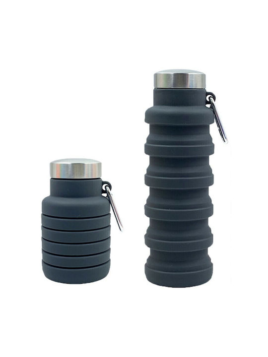 Campcool Wasserflasche Kunststoff 355ml Schwarz