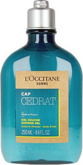 L'Occitane Cap Cedrat Shower Gel for Men 250ml