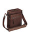The Chesterfield Brand Birmingham Leather Men's Bag Shoulder / Crossbody Tabac Brown