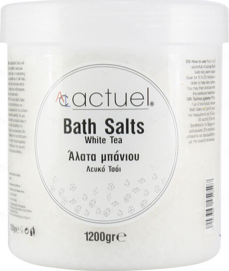 Actuel Actuel Badezusätze in Kristallen mit Duft Weißer Tee 1200g