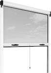 Bormann Lite BPN3200 Σίτα Παραθύρου Κάθετης Κίνησης Λευκή από Fiberglass 160x100cm 027270