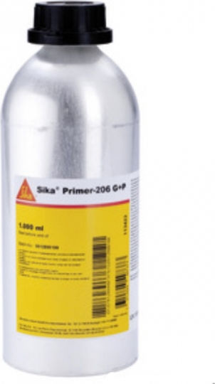 Sika Primer 206 G+P Αστάρι Κατάλληλο για Γυαλί / Πλαστικό - PVC 1lt