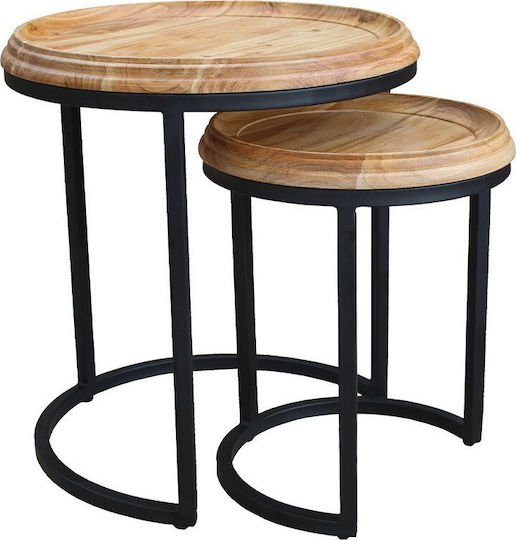 Beige Side Coffee Table