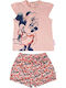 Cerda Παιδική Πιτζάμα Καλοκαιρινή Ροζ Minnie Mouse