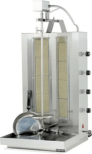Vimitex Μηχανή Γύρου Υγραερίου 908 με Γυριέρα για 100kg