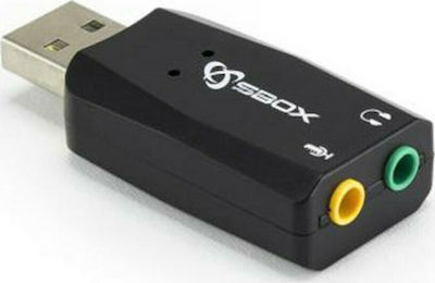 Sbox Εξωτερική USB Κάρτα Ήχου 5.1 USBC-11