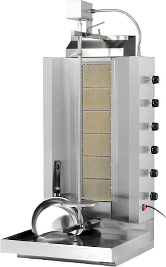 Vimitex Μηχανή Γύρου Υγραερίου 906 με Γυριέρα για 100kg