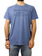 Abercrombie & Fitch Herren T-Shirt Kurzarm Blau 195-123-0926-099