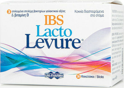 Uni-Pharma Lacto Levure IBS Προβιοτικά 30 φακελίσκοι