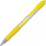 Pilot G-2 Pen Gel 0.7mm with Yellow Ink Neon Yellow