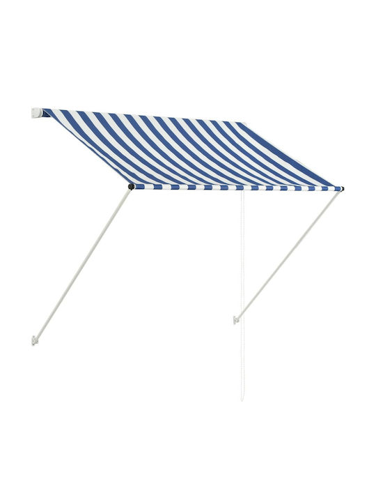 vidaXL Τέντα Βεράντας Μπλε 1x1.5m