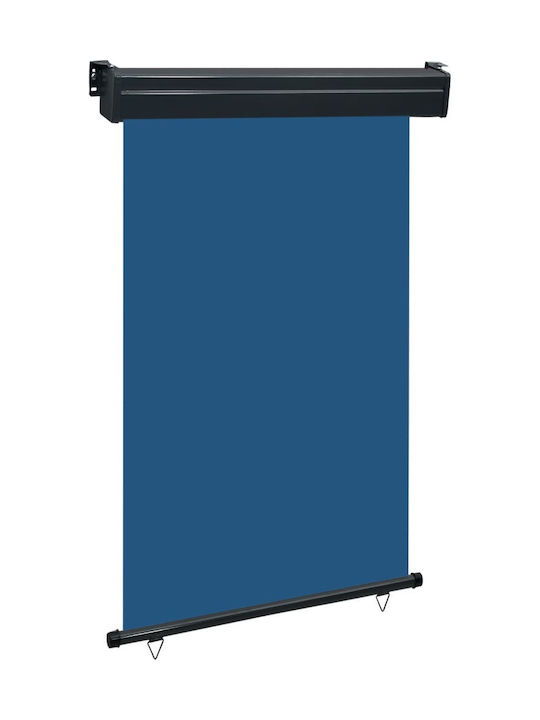 vidaXL Seitenrolloschatten Terrasse Blue 1.2x2.5m