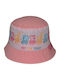 Stamion Παιδικό Καπέλο Bucket Υφασμάτινο Ροζ