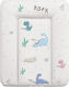 Ceba Baby Μαλακή Αλλαξιέρα Candy Andy Dino από Ύφασμα Λευκό 50x70cm