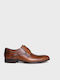 Damiani 197 Men's Leather Dress Shoes Tabac Brown