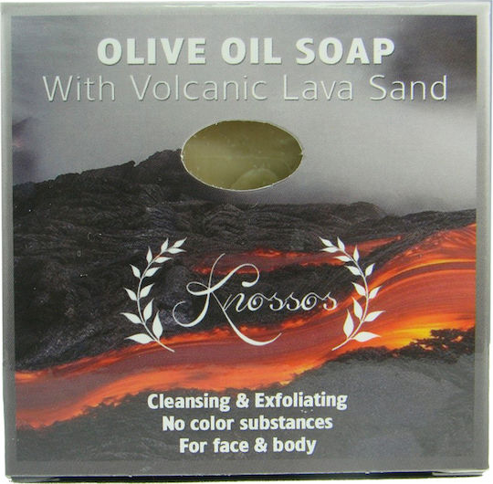 Knossos Soap Olive Oil Soap Σαπούνι Απολέπισης για το Πρόσωπο & το Σώμα 100gr